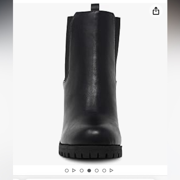 New Geneva block heeled boots tall lug sole - Picture 2 of 7